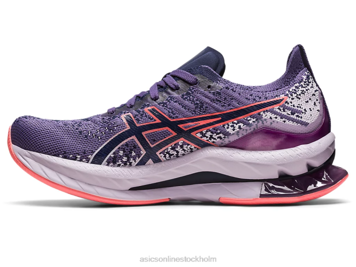 Asics gel-kinsei blast kvinnor D6D02419 dammig lila/papaja