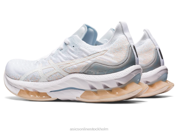 Asics gel-kinsei blast kvinnor D6D02439 vit/mineralbeige