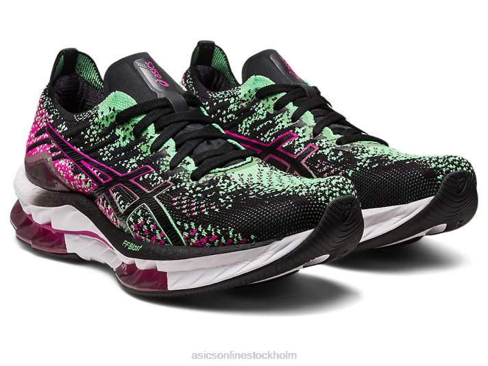 Asics gel-kinsei blast kvinnor D6D02581 svart/rosa rave
