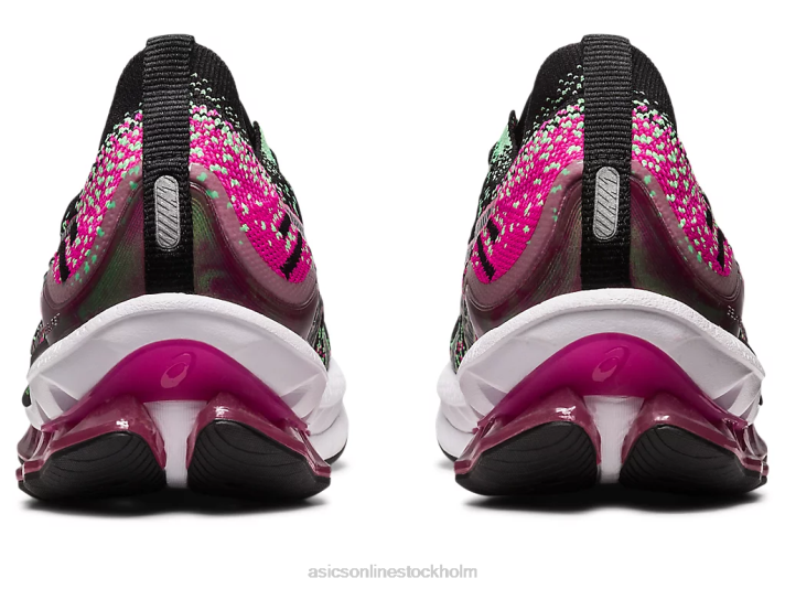 Asics gel-kinsei blast kvinnor D6D02581 svart/rosa rave