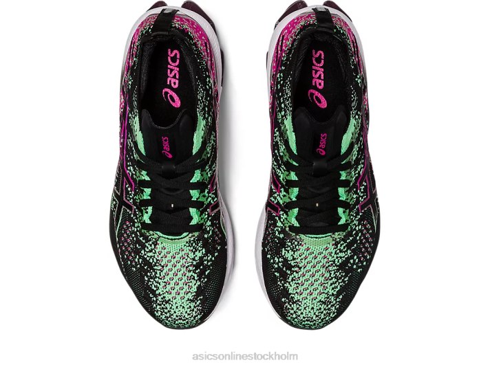 Asics gel-kinsei blast kvinnor D6D02581 svart/rosa rave