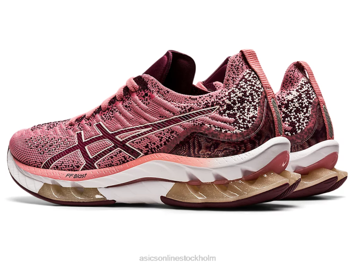 Asics gel-kinsei blast kvinnor D6D03680 smokey rose/deep mars
