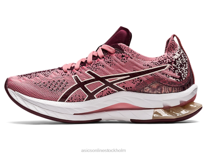 Asics gel-kinsei blast kvinnor D6D03680 smokey rose/deep mars