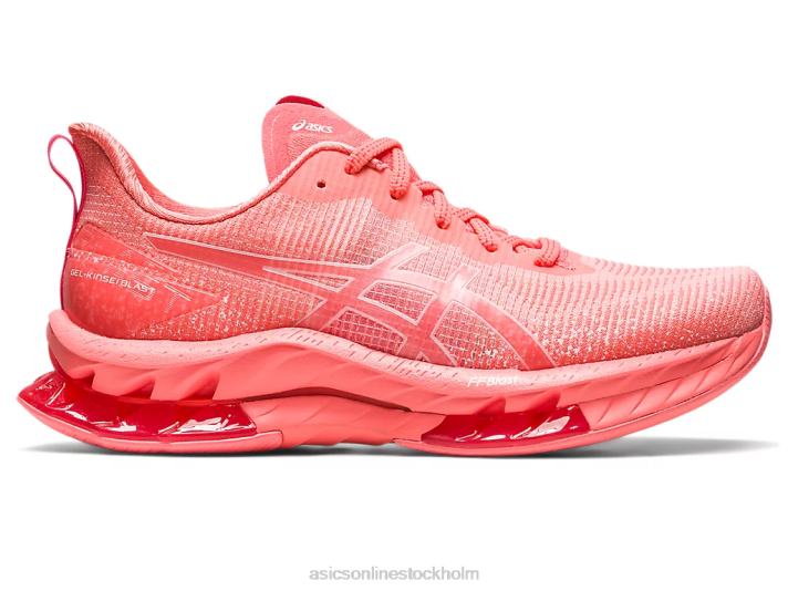 Asics gel-kinsei blast le 2 kvinnor D6D02287 papaya/vit