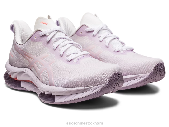 Asics gel-kinsei blast le 2 kvinnor D6D02440 vit/papaja