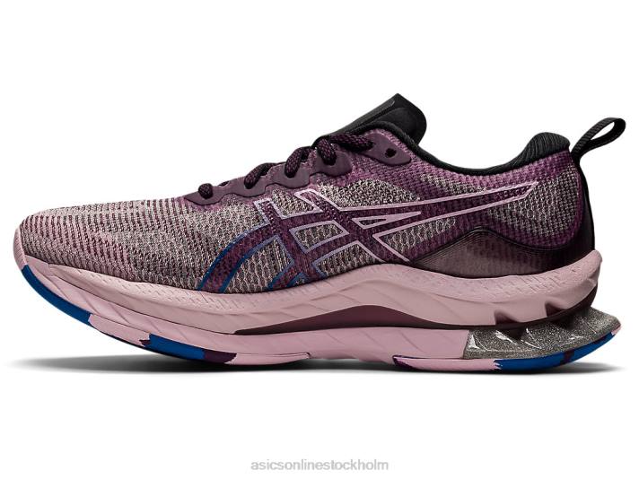 Asics gel-kinsei blast le kvinnor D6D03470 djupt plommon/knappt rosa