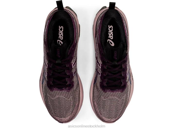 Asics gel-kinsei blast le kvinnor D6D03470 djupt plommon/knappt rosa