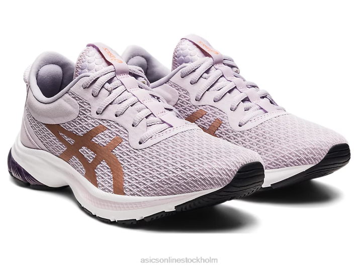Asics gel-kumo lyte 2 kvinnor D6D03754 skymning violett/rosa guld