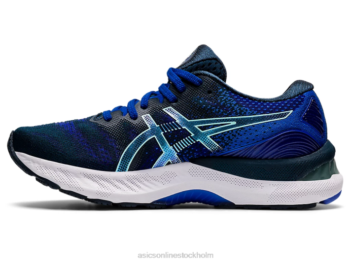 Asics gel-nimbus 23 kvinnor D6D03899 fransk blå/färsk is