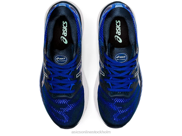 Asics gel-nimbus 23 kvinnor D6D03899 fransk blå/färsk is