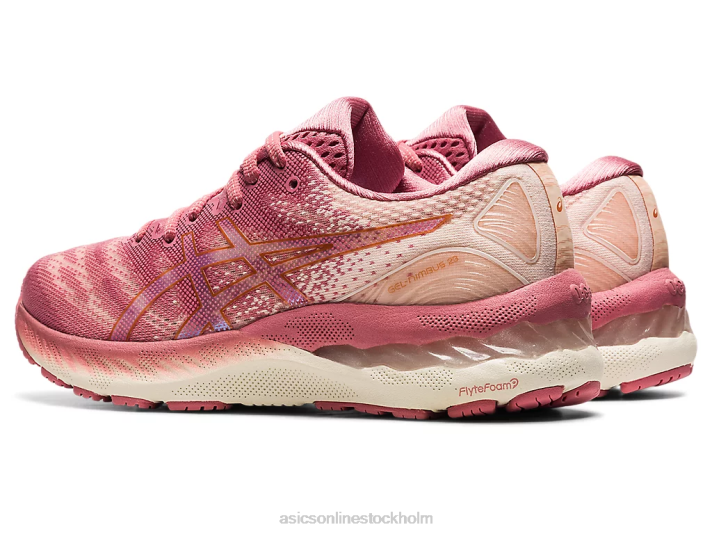 Asics gel-nimbus 23 kvinnor D6D03900 smokey rose/ren brons