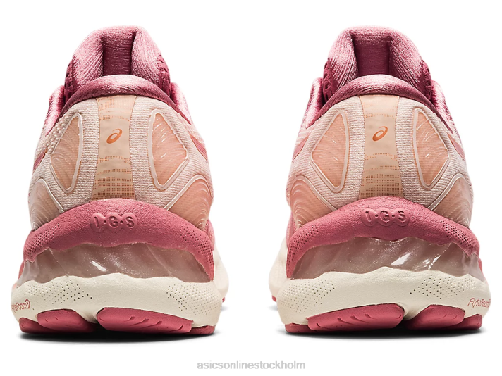 Asics gel-nimbus 23 kvinnor D6D03900 smokey rose/ren brons