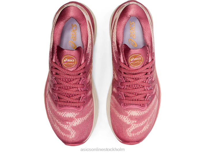 Asics gel-nimbus 23 kvinnor D6D03900 smokey rose/ren brons