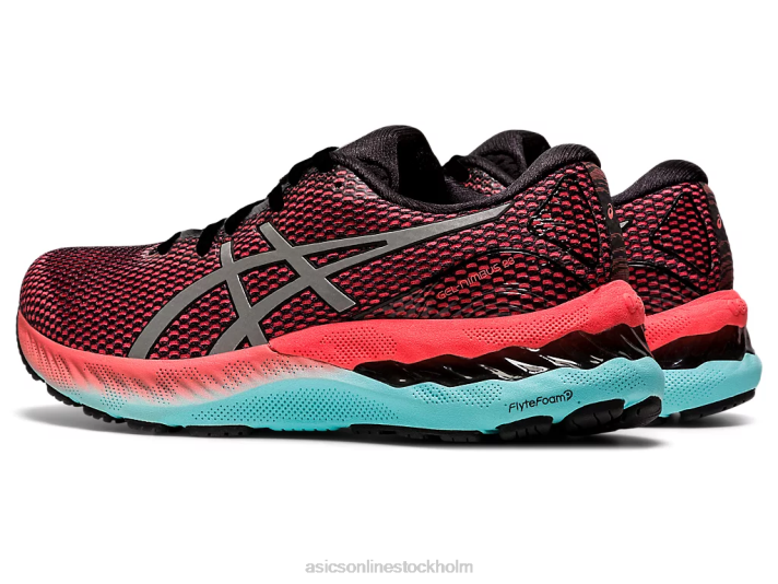 Asics gel-nimbus 23 lite-show kvinnor D6D03743 svart/rent silver
