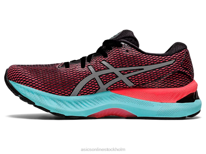 Asics gel-nimbus 23 lite-show kvinnor D6D03743 svart/rent silver
