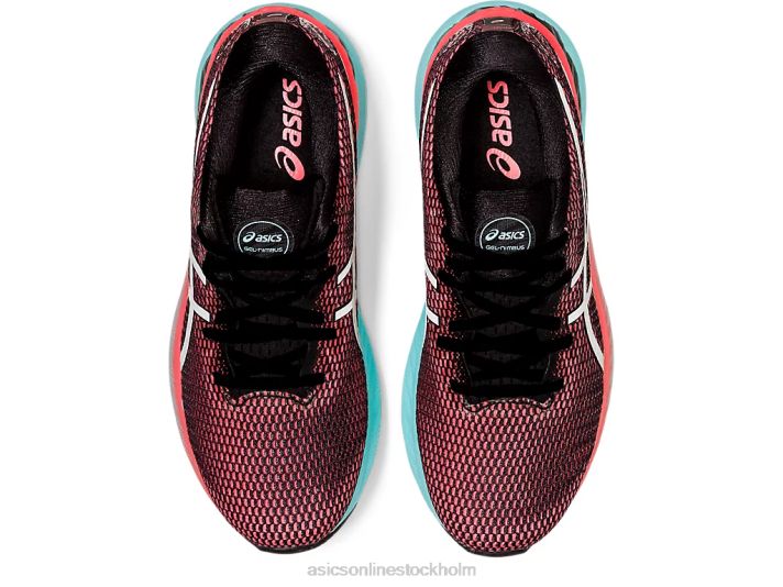 Asics gel-nimbus 23 lite-show kvinnor D6D03743 svart/rent silver