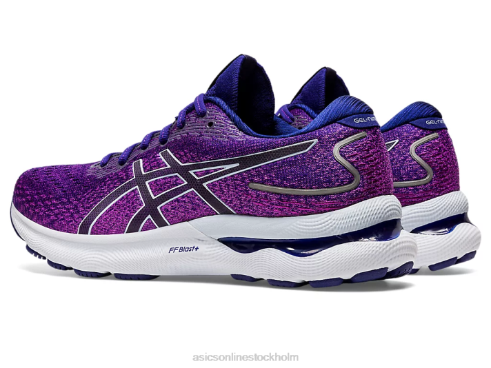 Asics gel-nimbus 24 kvinnor D6D02714 orkidé/mjuk himmel