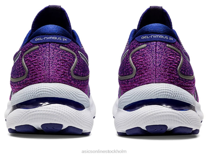 Asics gel-nimbus 24 kvinnor D6D02714 orkidé/mjuk himmel