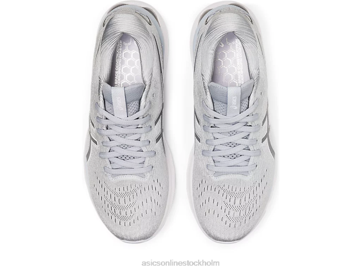 Asics gel-nimbus 24 kvinnor D6D02850 piemonte grå/vit