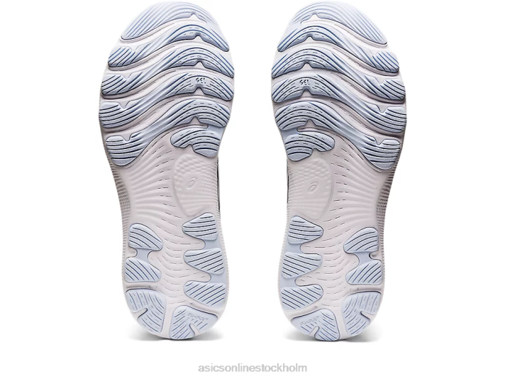 Asics gel-nimbus 24 kvinnor D6D02850 piemonte grå/vit