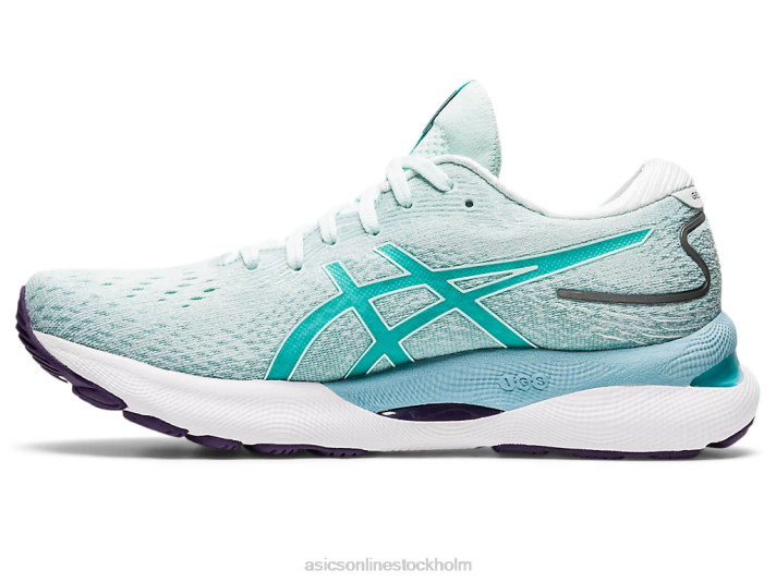 Asics gel-nimbus 24 kvinnor D6D02949 lugnande hav/havsglas