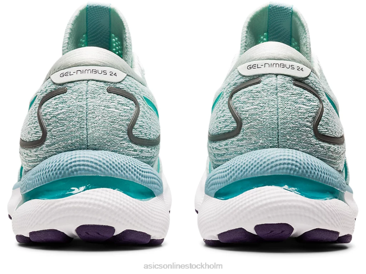 Asics gel-nimbus 24 kvinnor D6D02949 lugnande hav/havsglas