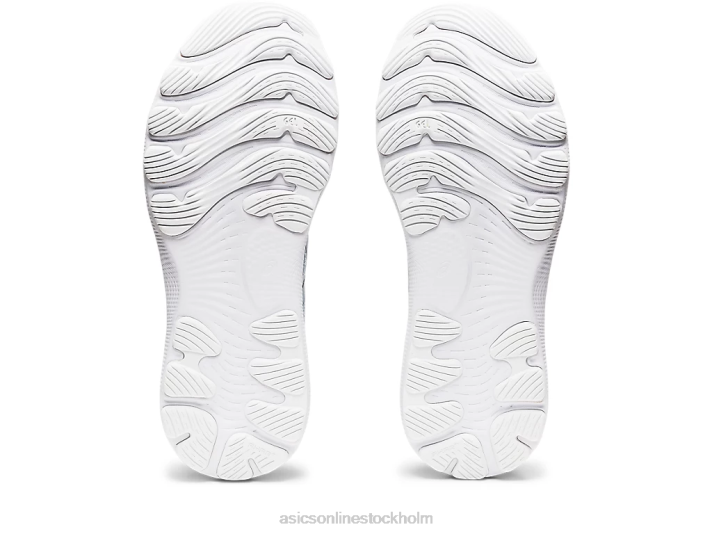 Asics gel-nimbus 24 kvinnor D6D03234 vit/rent silver