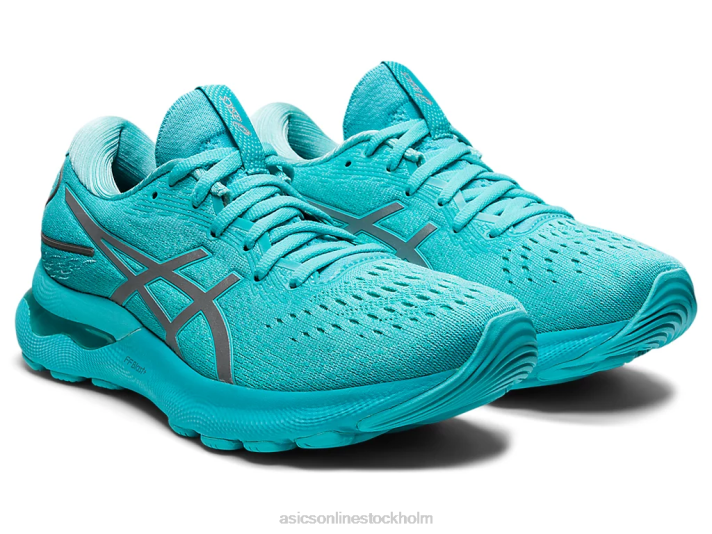 Asics gel-nimbus 24 lite-show kvinnor D6D03416 lite show/ice mint
