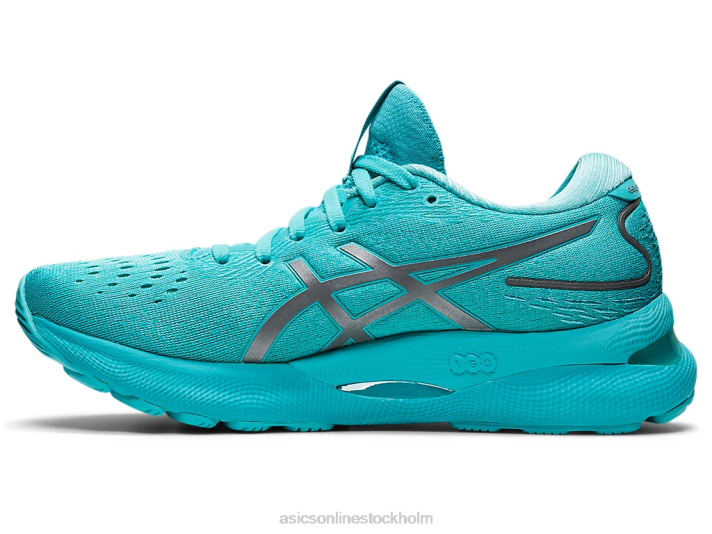 Asics gel-nimbus 24 lite-show kvinnor D6D03416 lite show/ice mint