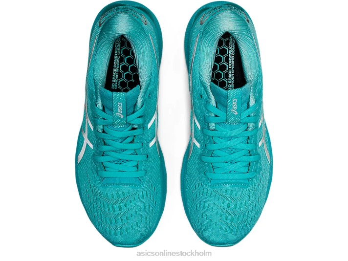 Asics gel-nimbus 24 lite-show kvinnor D6D03416 lite show/ice mint