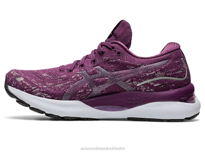 Asics gel-nimbus 24 mk kvinnor D6D03485 djupt plommon/rosenkvarts
