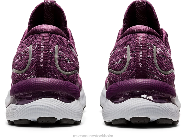 Asics gel-nimbus 24 mk kvinnor D6D03485 djupt plommon/rosenkvarts