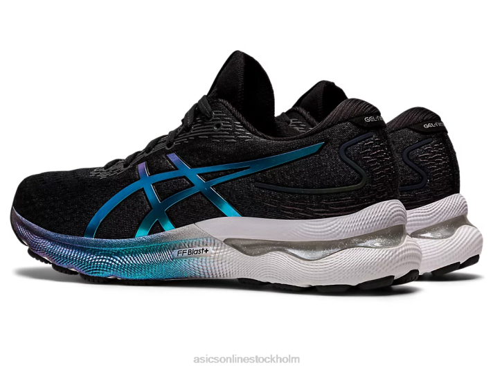 Asics gel-nimbus 24 platina kvinnor D6D02724 svart