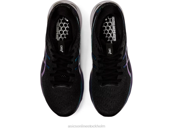 Asics gel-nimbus 24 platina kvinnor D6D02724 svart