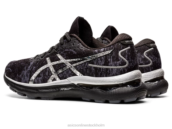 Asics gel-nimbus 24 platina kvinnor D6D03447 bärare grå/rent silver