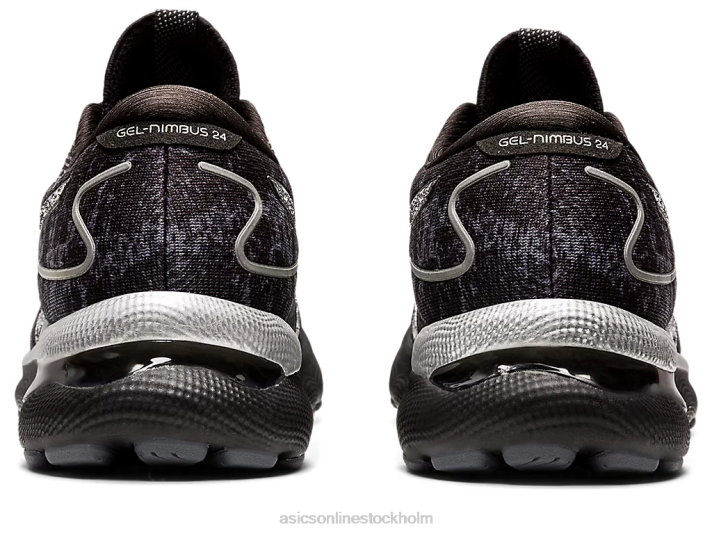 Asics gel-nimbus 24 platina kvinnor D6D03447 bärare grå/rent silver