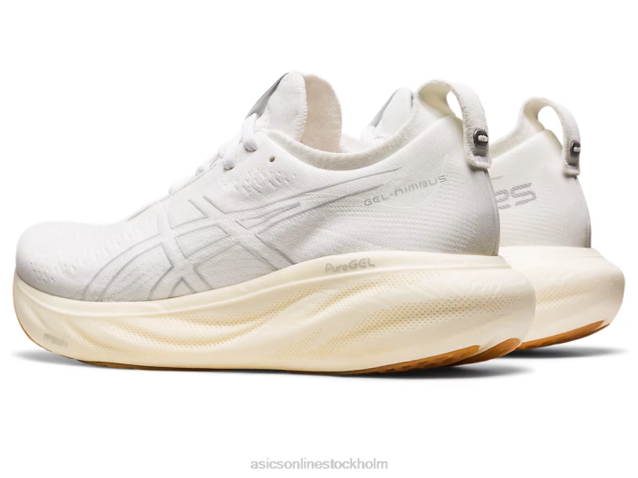 Asics gel-nimbus 25 kvinnor D6D02154 vit