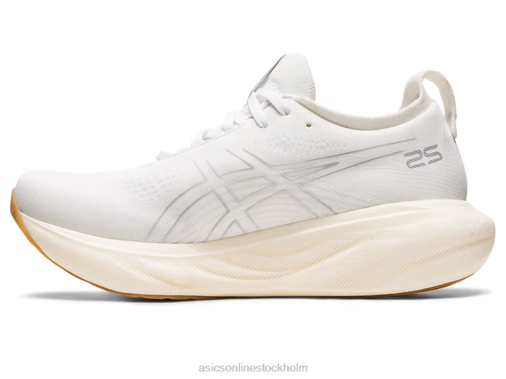 Asics gel-nimbus 25 kvinnor D6D02154 vit