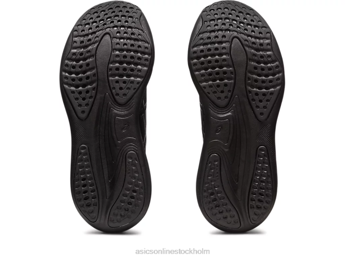 Asics gel-nimbus 25 kvinnor D6D02368 svart/grafitgrå