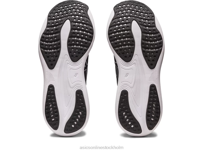 Asics gel-nimbus 25 kvinnor D6D02371 svart/rent silver