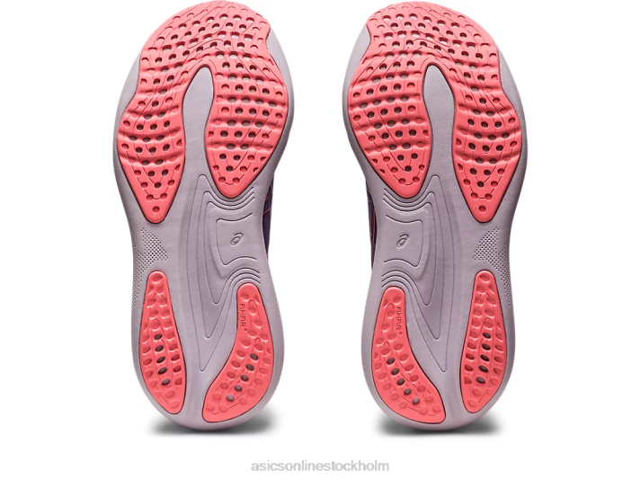 Asics gel-nimbus 25 kvinnor D6D02372 dammig lila/papaja