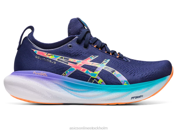 Asics gel-nimbus 25 lite-show kvinnor D6D02374 limezest/lite show