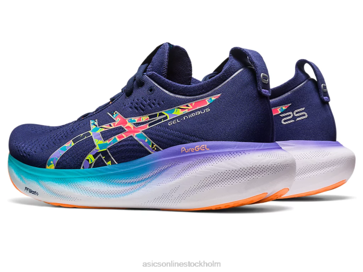 Asics gel-nimbus 25 lite-show kvinnor D6D02374 limezest/lite show