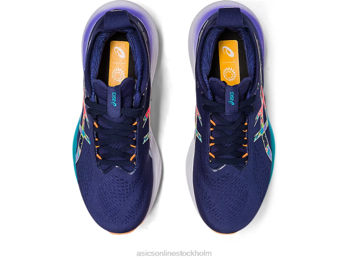 Asics gel-nimbus 25 lite-show kvinnor D6D02374 limezest/lite show