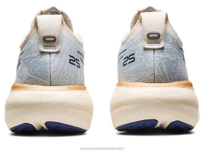 Asics gel-nimbus 25 nagino kvinnor D6D02139 himmel/grädde