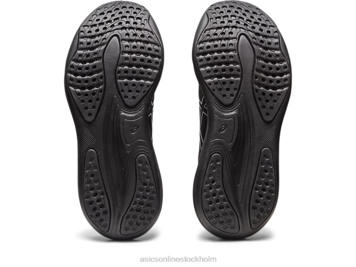 Asics gel-nimbus 25 platina kvinnor D6D02379 svart/rent silver