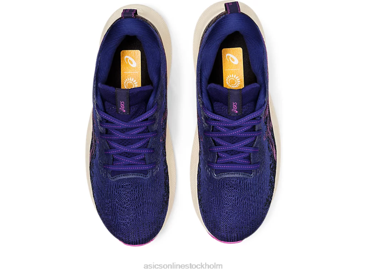 Asics gel-nimbus lite 3 kvinnor D6D02907 dyk blå/orkidé