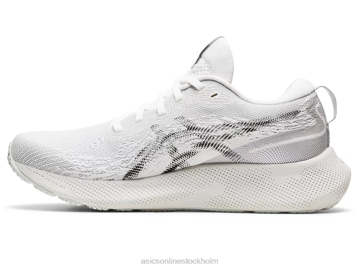 Asics gel-nimbus lite 3 kvinnor D6D03579 vit svart