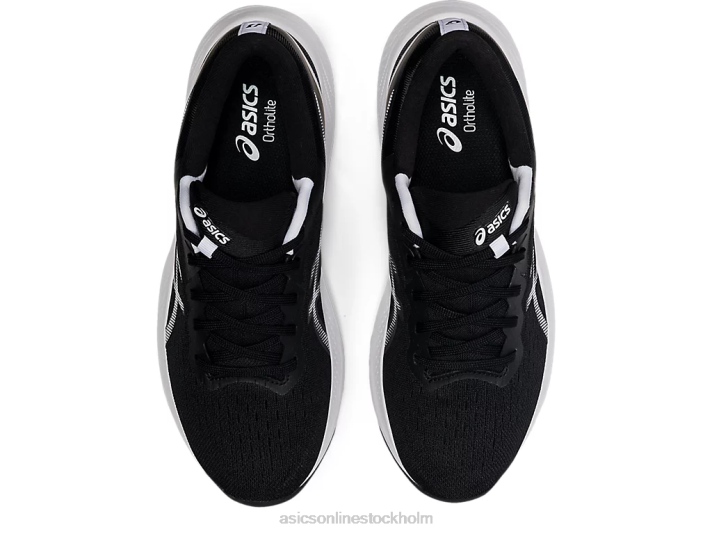 Asics gel-puls 13 kvinnor D6D03353 svart vit