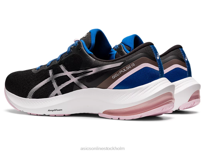 Asics gel-puls 13 kvinnor D6D03509 svart/knappt rosa